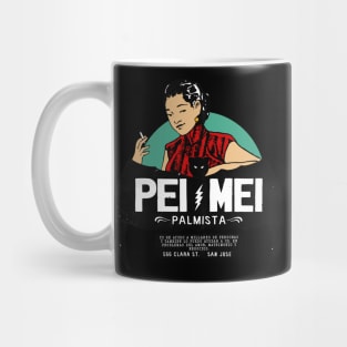 Vintage Chinese Mexican Palmista Mug